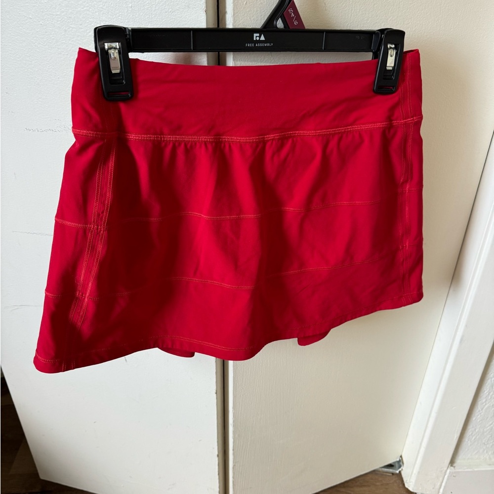 Lululemon pace rival mid rise skirt